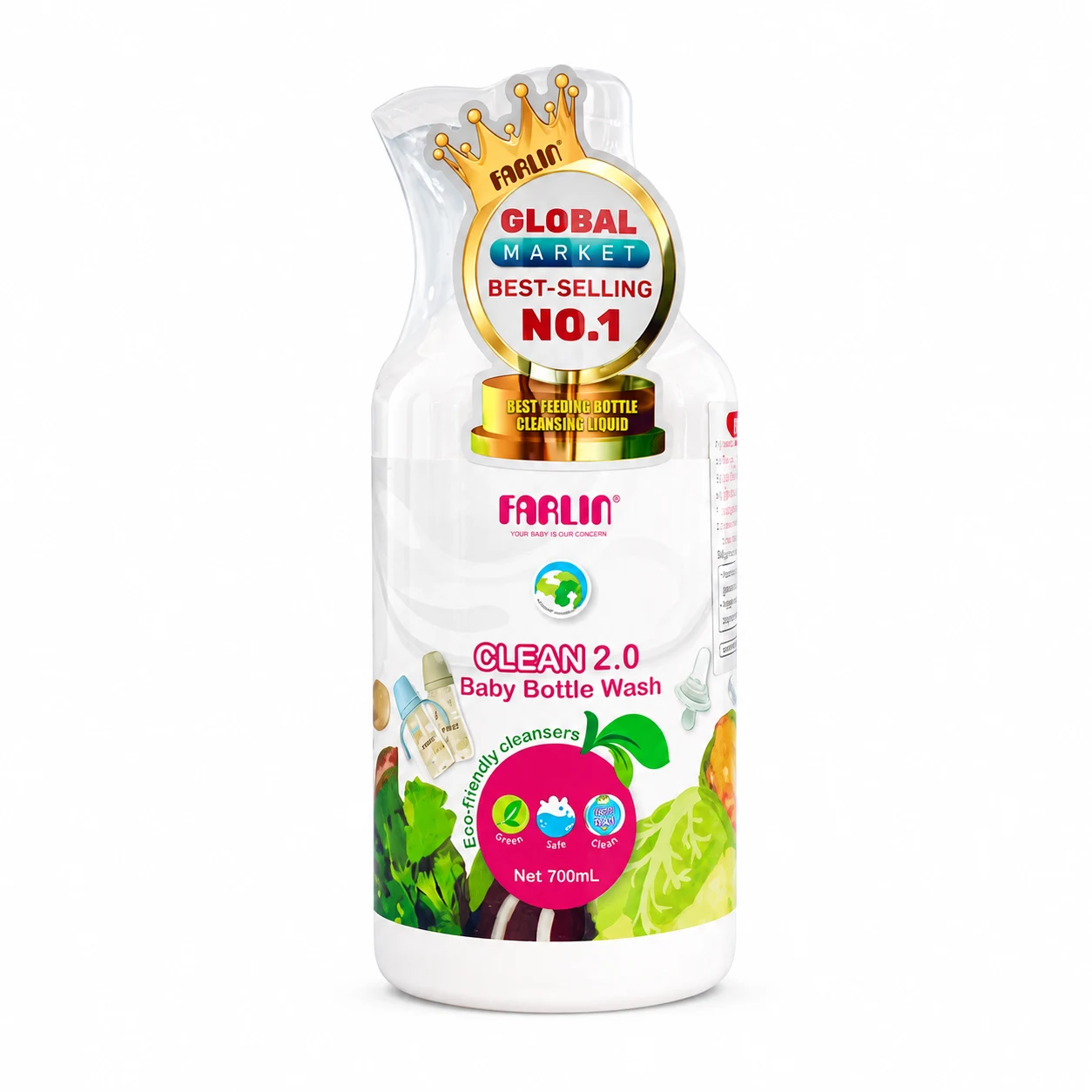 សាប៊ូលាងដប Farlin